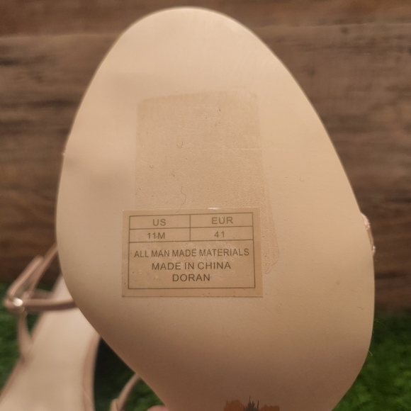 New Sam Edelman DORAN STRAPPY HEELED SANDAL Sz 11 - Picture 11 of 12